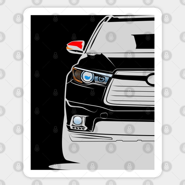 Highlander 2015 Magnet by SquareFritz